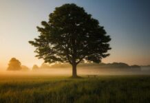 일상 속 ‘마음 챙김’ 실천, 현대인 스트레스 해소법으로 주목 green leafed tree surrounded by fog during daytime